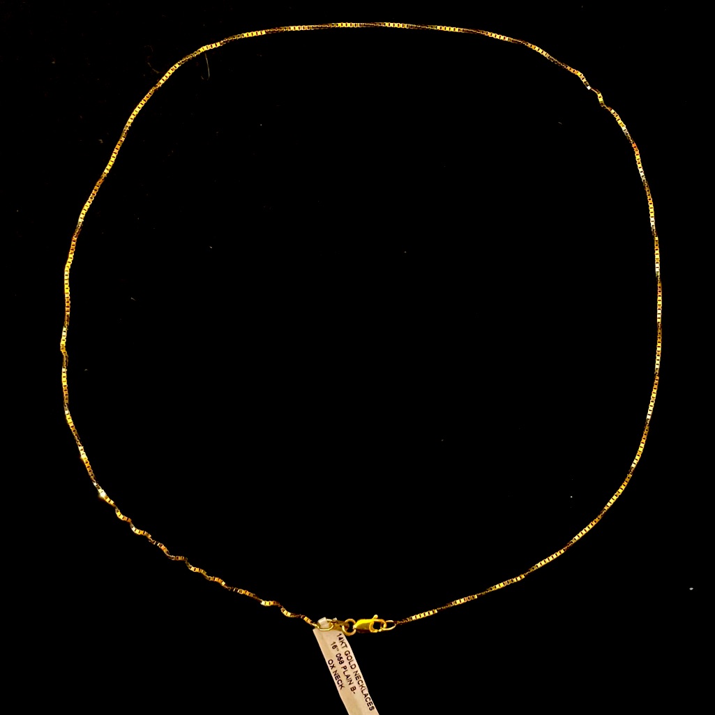 Nwt 16 14k Chain Necklace  Stamped 14k Italy